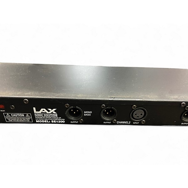 Used Lax Sonic Solutions SE1200 Exciter