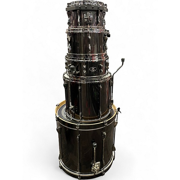 Used TAMA 5 Piece SUPERSTAR HYPERDRIVE BRUSHED BURGUNDY Drum Kit