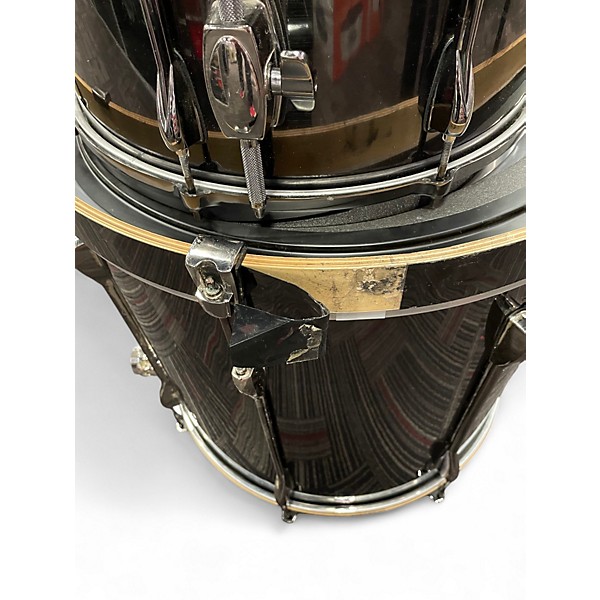 Used TAMA 5 Piece SUPERSTAR HYPERDRIVE BRUSHED BURGUNDY Drum Kit