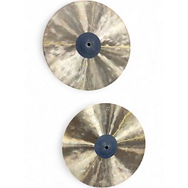Used Wuhan Cymbals & Gongs 14in Koi Hi Hat Pair Cymbal