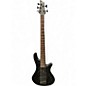 Used Schecter Guitar Research Stiletto Stealth-5  Satin Black Electric Bass Guitar thumbnail