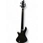 Used Schecter Guitar Research Stiletto Stealth-5  Satin Black Electric Bass Guitar