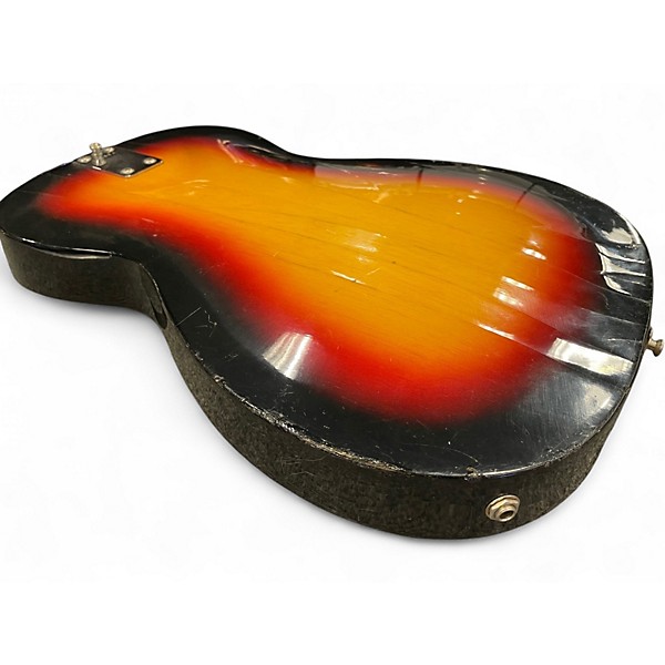 Vintage 1960s VOX STUDENT PRINCE Tobacco Burst Hollow Body Electric Guitar