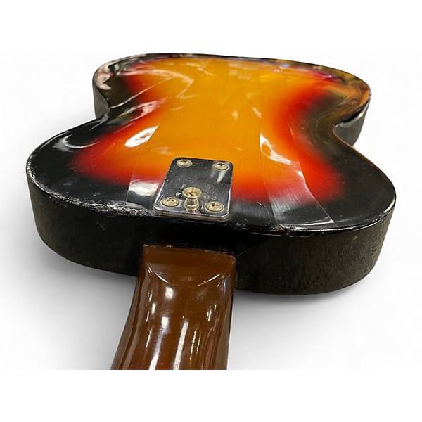 Vintage 1960s VOX STUDENT PRINCE Tobacco Burst Hollow Body Electric Guitar