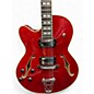 Used Sire H7F Left Handed Red Hollow Body Electric Guitar
