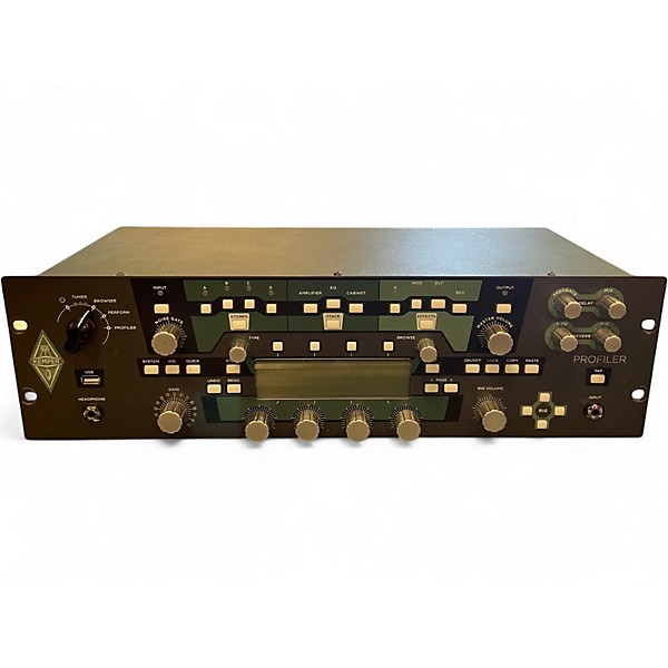 Used Kemper Profiler Rack Non Powered Solid State Guitar Amp Head