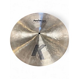 Used Zildjian 19in  K Paper Thin Crash Cymbal