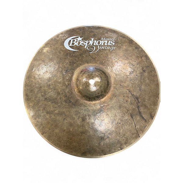 Used Bosphorus Cymbals 14in Master Vintage Pair Cymbal