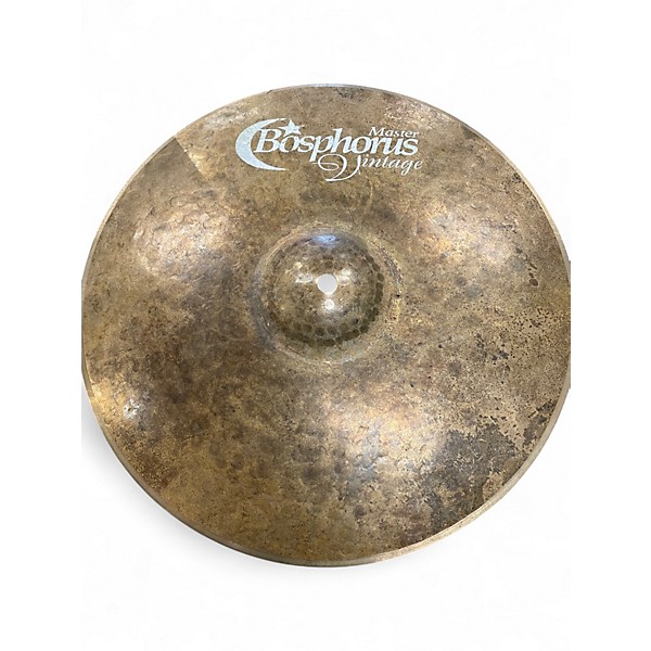 Used Bosphorus Cymbals 14in Master Vintage Pair Cymbal