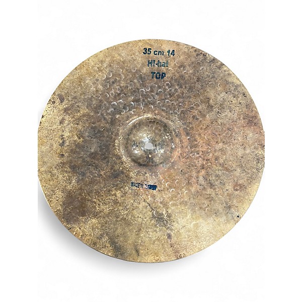 Used Bosphorus Cymbals 14in Master Vintage Pair Cymbal