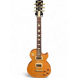 Used Gibson Les Pau;l Studio Premium Plus Natural Solid Body Electric Guitar