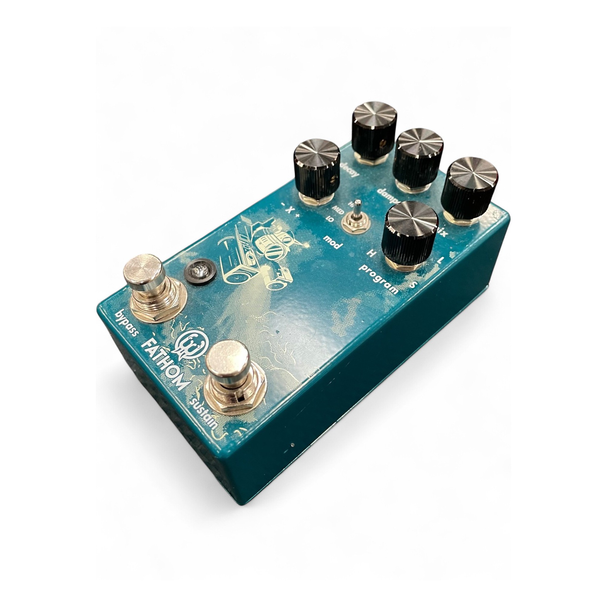 ギター walrus audio fathom 0.-Walrus-Audio-Fathom-Reverb-