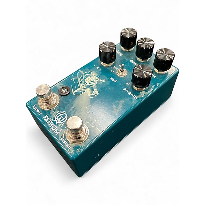 ギター Walrus Audio Fathom Reverb Walrus Audio Fathom Multi-function Reverb Pedal | Sweetwater