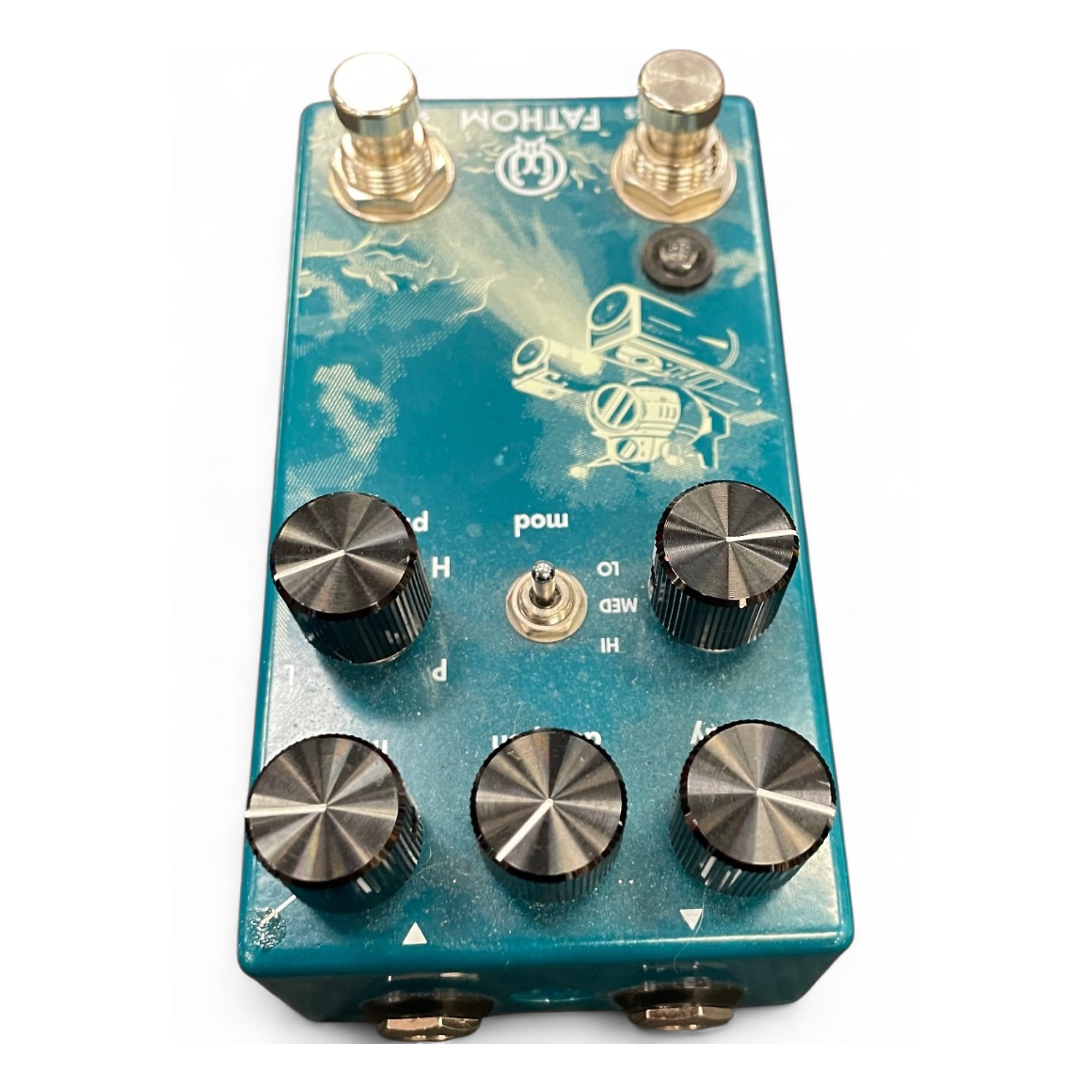 Used Walrus Audio Fathom Reverb Effect Pedal | Guitar Center