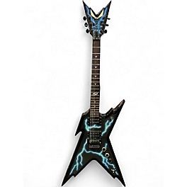 Used Dean Razorback DB Floyd Lightning Lightning Solid Body Electric Guitar