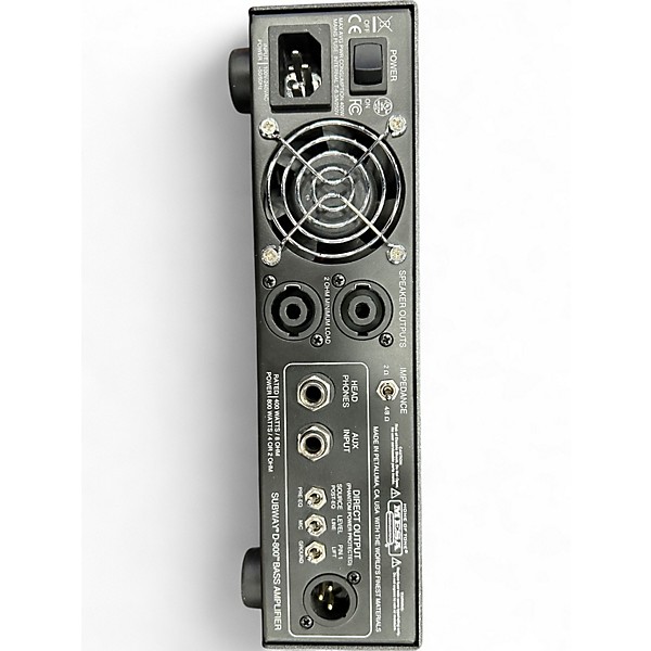 Used MESA/Boogie SUBWAY D-800  Bass Amp Head