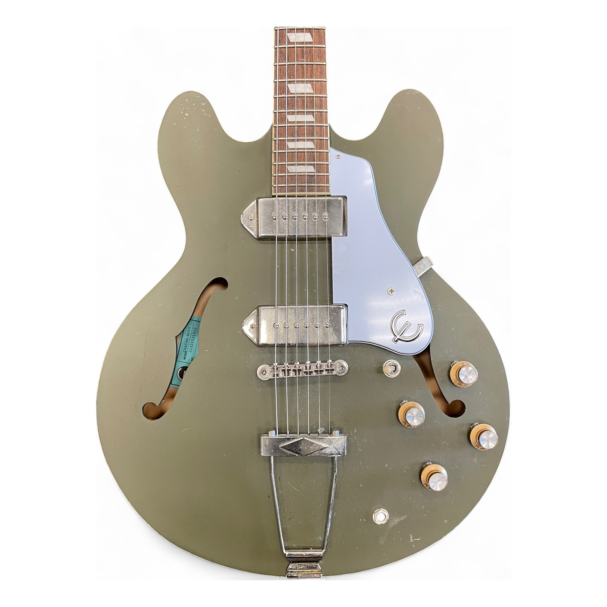 ギター Epiphone Casino Worn Olive Dra file.jpg