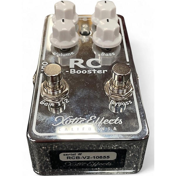 Used Xotic RC Booster Effect Pedal