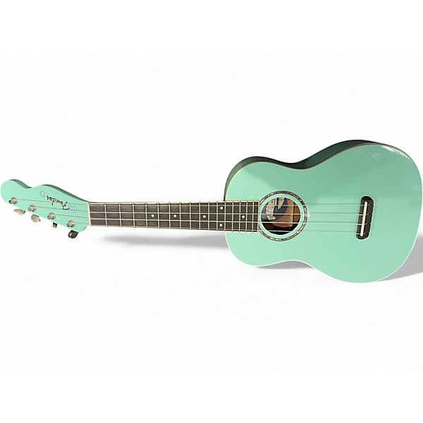 Used Fender Zuma Seafoam Green Ukulele