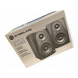 Used Sterling Audio MX3 Pair Powered Monitor