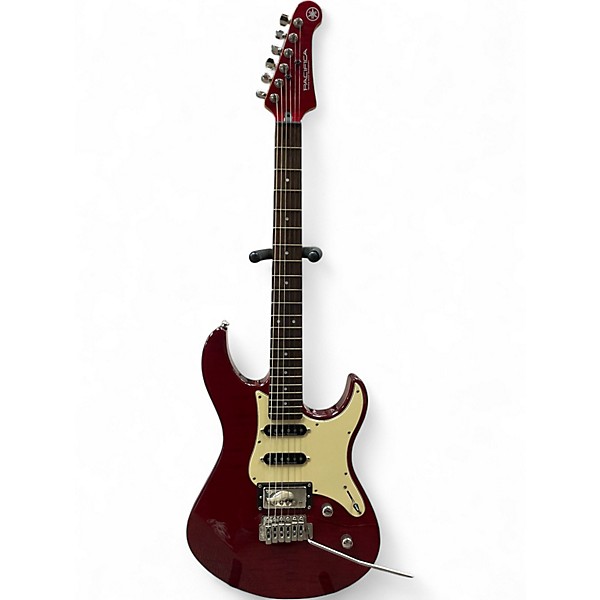 Used Yamaha Pacifica Candy Apple Red Solid Body Electric