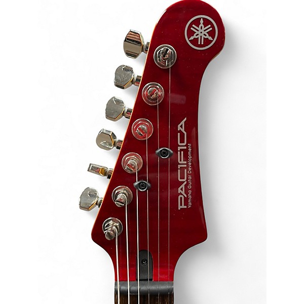 Used Yamaha Pacifica Candy Apple Red Solid Body Electric