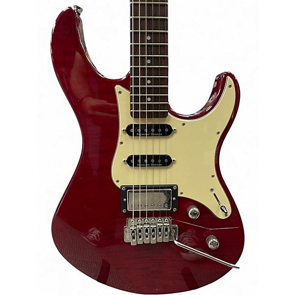 Used Yamaha Pacifica Candy Apple Red Solid Body Electric