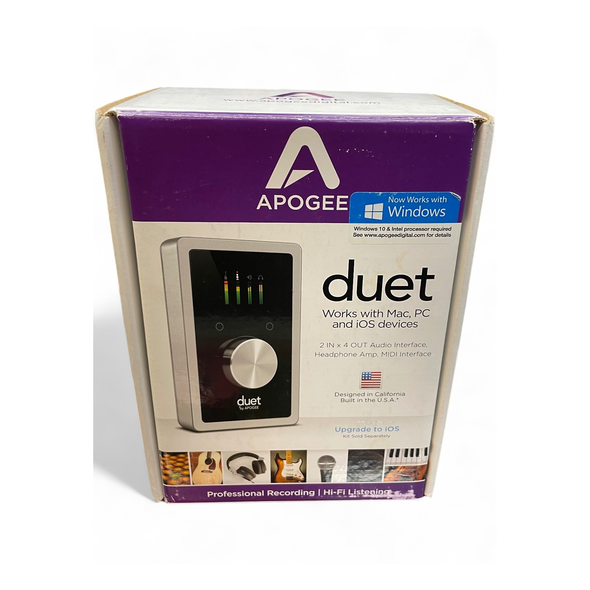 【美品】APOGEE duet2 for ipad , iphone & mac Apogee Duet 2 Audio Interface (iOS/MAC) - Perfect Circuit
