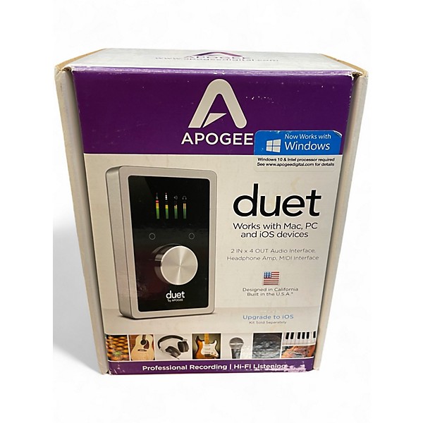 Used Apogee Duet 2 USB Audio Interface