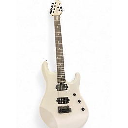 Used Sterling by Music Man JP50 John Petrucci Signature Classic White Solid Body Electric Guitar
