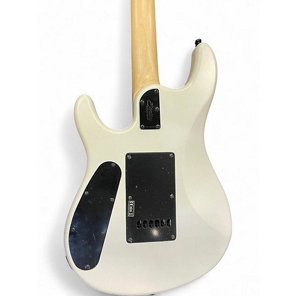Used Sterling by Music Man JP50 John Petrucci Signature Classic White Solid Body Electric Guitar