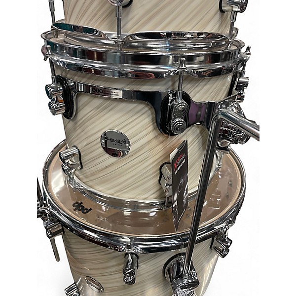 Used PDP by DW 4 Piece Concept Series TWISTED MAPLE Drum Kit
