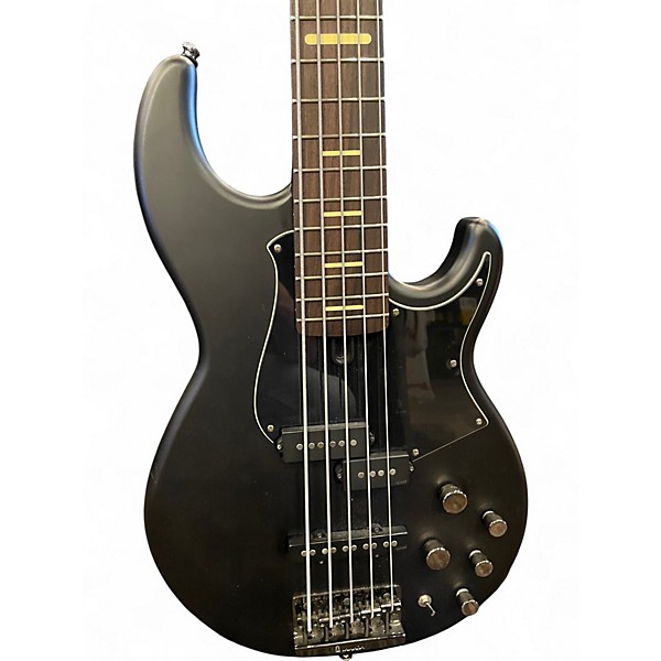 Used Yamaha BB735A Black Electric Bass Guitar Black | Guitar