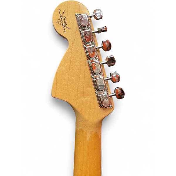 Used 2009 Fender 1969 Stratocaster NOS Black Solid Body Electric Guitar