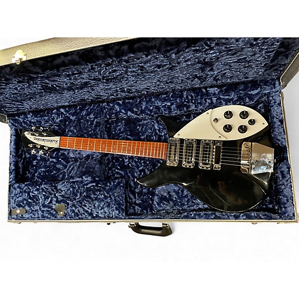 Used 2011 Rickenbacker 325C64 Black Solid Body Electric Guitar