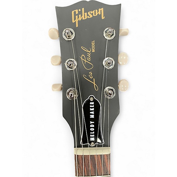 Used 2014 Gibson 120TH ANNIVERSARY MELODY MAKER Black Solid Body Electric Guitar