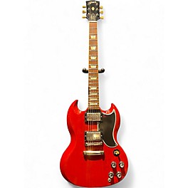 Used 2004 Gibson Custom 61 Les Paul SG Standard Cherry Solid Body Electric Guitar