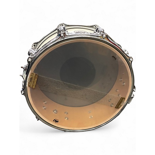 Used DW 5.5X14 Design Series Snare Alpine White Drum