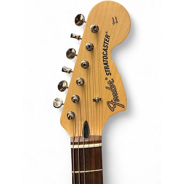 Used Fender  Tom DeLonge Stratocaster Black Solid Body Electric Guitar