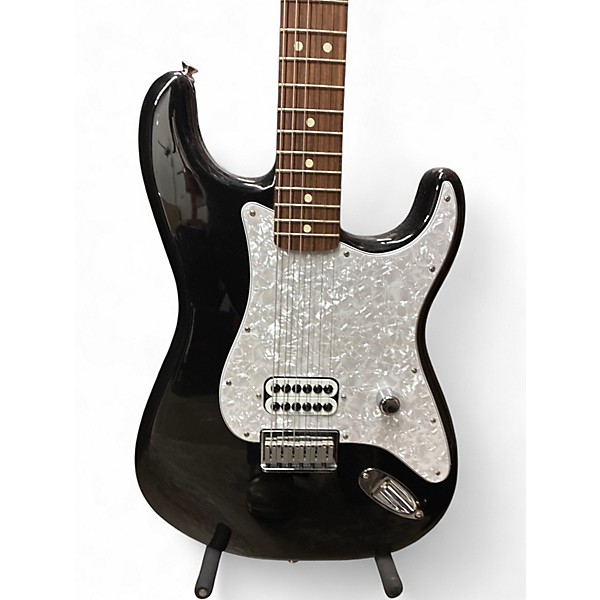 Used Fender  Tom DeLonge Stratocaster Black Solid Body Electric Guitar