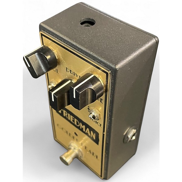 Used Friedman Golden Pearl Overdrive Effect Pedal