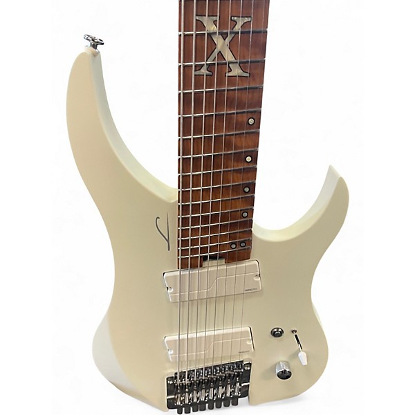 Used Legator GF8 Ghost Anniversary Edition White Solid Body Electric Guitar