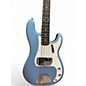 Used Fender custom shop 66 p bass journeyman relic Lake Placid Blue Electric Bass Guitar