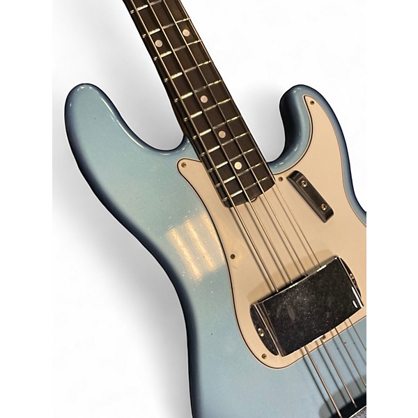 Used Fender custom shop 66 p bass journeyman relic Lake Placid Blue Electric Bass Guitar