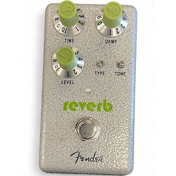 Used Fender Hammertone Reverb Effect Pedal
