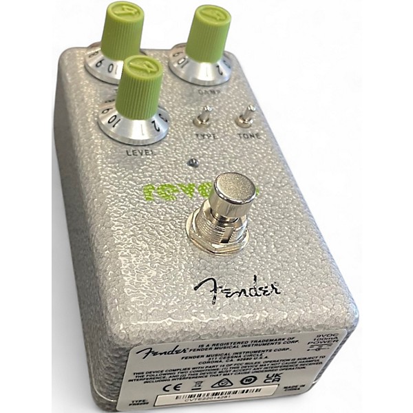 Used Fender Hammertone Reverb Effect Pedal