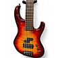 Used Kinal MK 5 FIGURED RED Electric Bass Guitar