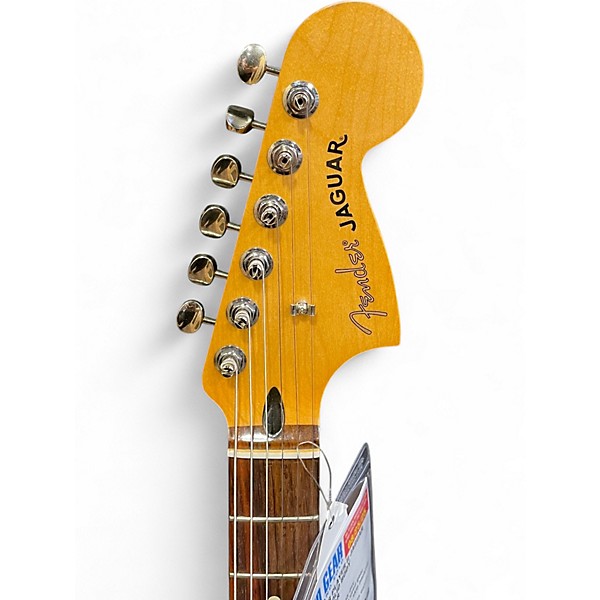 Used Fender Player II Jaguar  LIGHT BLUE Solid Body Electric Guitar