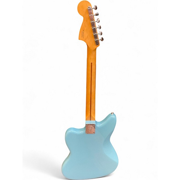 Used Fender Player II Jaguar  LIGHT BLUE Solid Body Electric Guitar