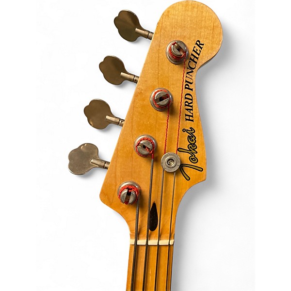 Used Tokai HARD PUNCHER Black Electric Bass Guitar